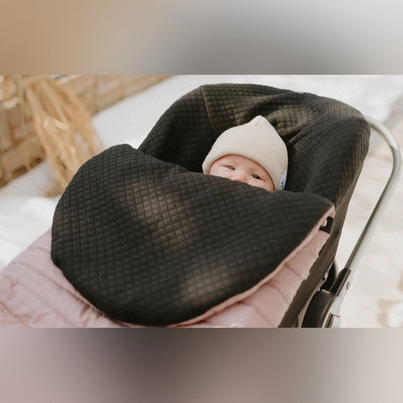 Little Unicorn Car Seat Mauve Pink Footmuff • NIB • w/ Cover - Picture 12 of 12